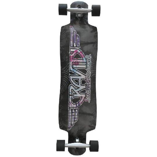 Gravity Paradise Fill Longboard Complete Skateboard 41" x 9.25" Longboard Complete