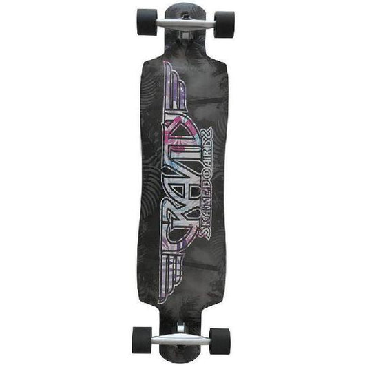 Gravity Paradise Fill Longboard Complete Skateboard 41" x 9.25" Longboard Complete