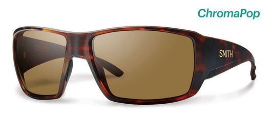 Smith Guide's Choice ChromaPop Polarized Sunglasses - Matte Havana Brown Lense Sunglasses