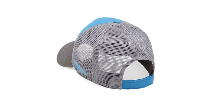 Costa 2018 Offset Logo HD Trucker Hat - Blue - Graphite Mens Hat