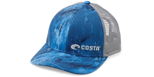 Costa Real Tree fishing Camo Hat - Blue Mens Hat