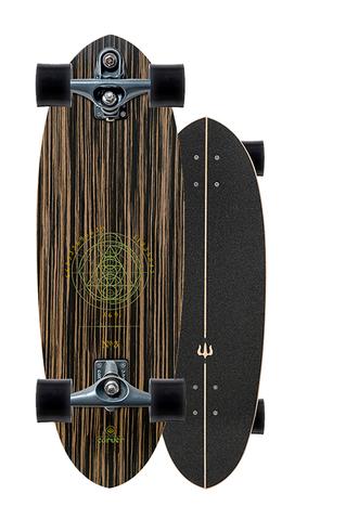 Carver Haedron No. 3 30" C7 Grey Complete Skateboard Longboard Complete