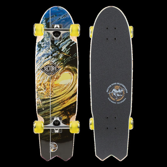 Sector 9 Hatchet Complete Skateboard MS166C Longboard Complete