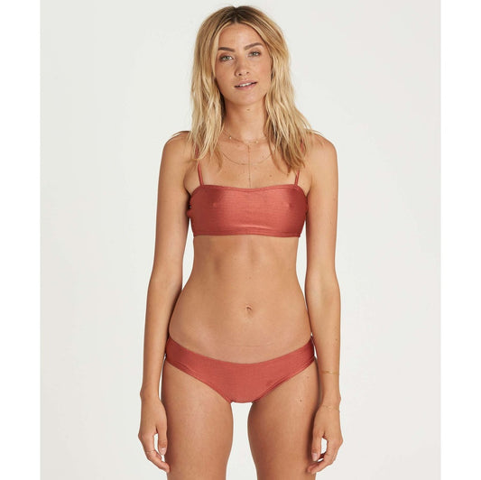 Billabong Love Bound Hawaii Lo Bikini Bottom - Sienna womens swimwear M