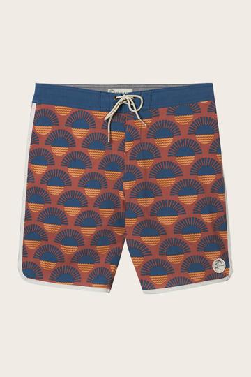 Oneill Horizon 18" Boardshort - Brick Mens Boardshorts