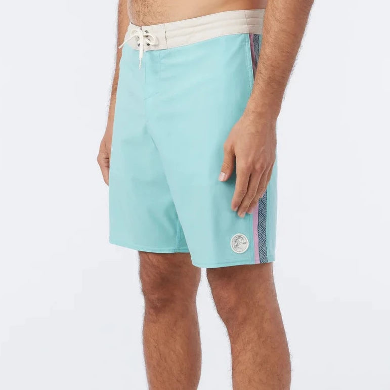 O'Neill Sideline OG Cruzer 18" Boardshorts - Aqua Heather Mens Boardshorts