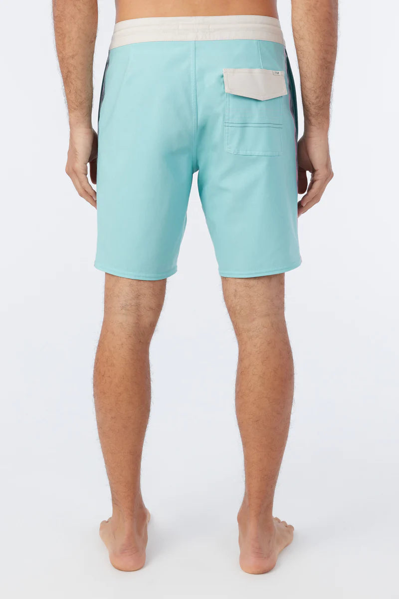 O'Neill Sideline OG Cruzer 18" Boardshorts - Aqua Heather Mens Boardshorts