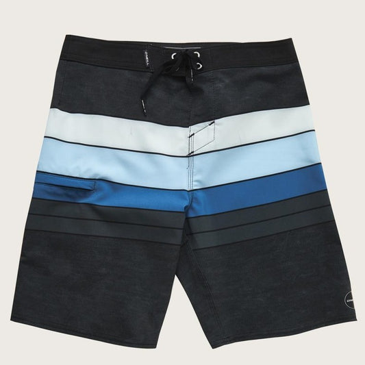 Oneill Hyperfreak Heist Line Mens Boardshorts - Black Mens Boardshorts