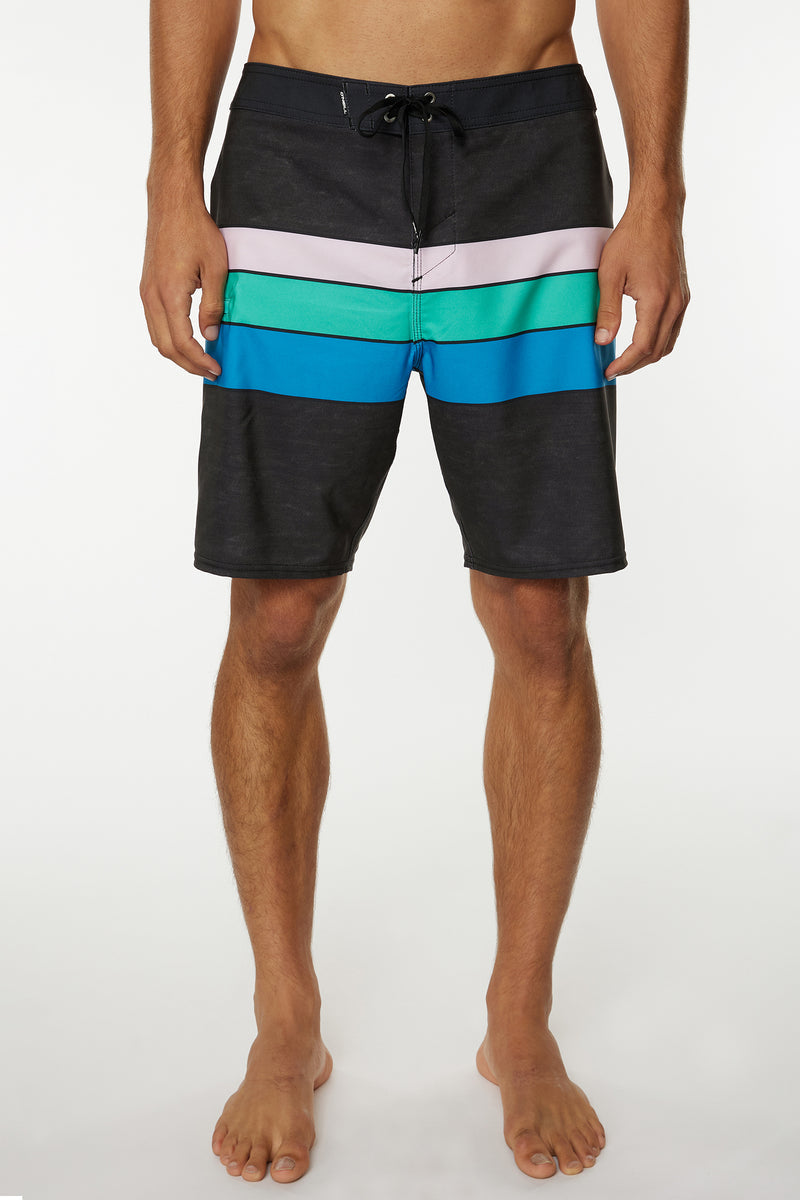 Oneill Hyperfreak Heist Line 19" Mens Boardshorts - Black 2 Mens Boardshorts