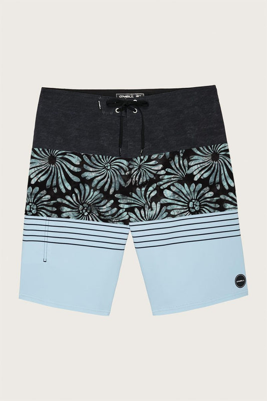 Oneill Hyperfreak Heist Print Boys Boardshorts - Celestial Blue Boys Boardshorts