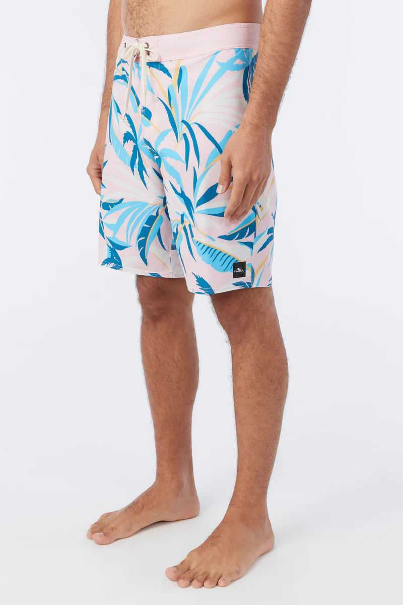 O'Neill Hyperfreak Mysto 20" Boardshorts - Pink Dust Mens Boardshorts