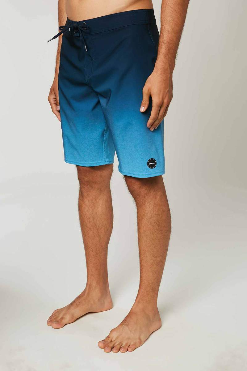 Oneill Hyperfreak Solid Mens Boardshorts - Bright Blue Boys Boardshorts
