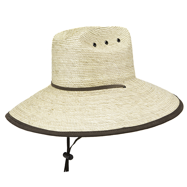 Peter Grimm Shoal Lifeguard Hat - Natural Lifeguard Hat