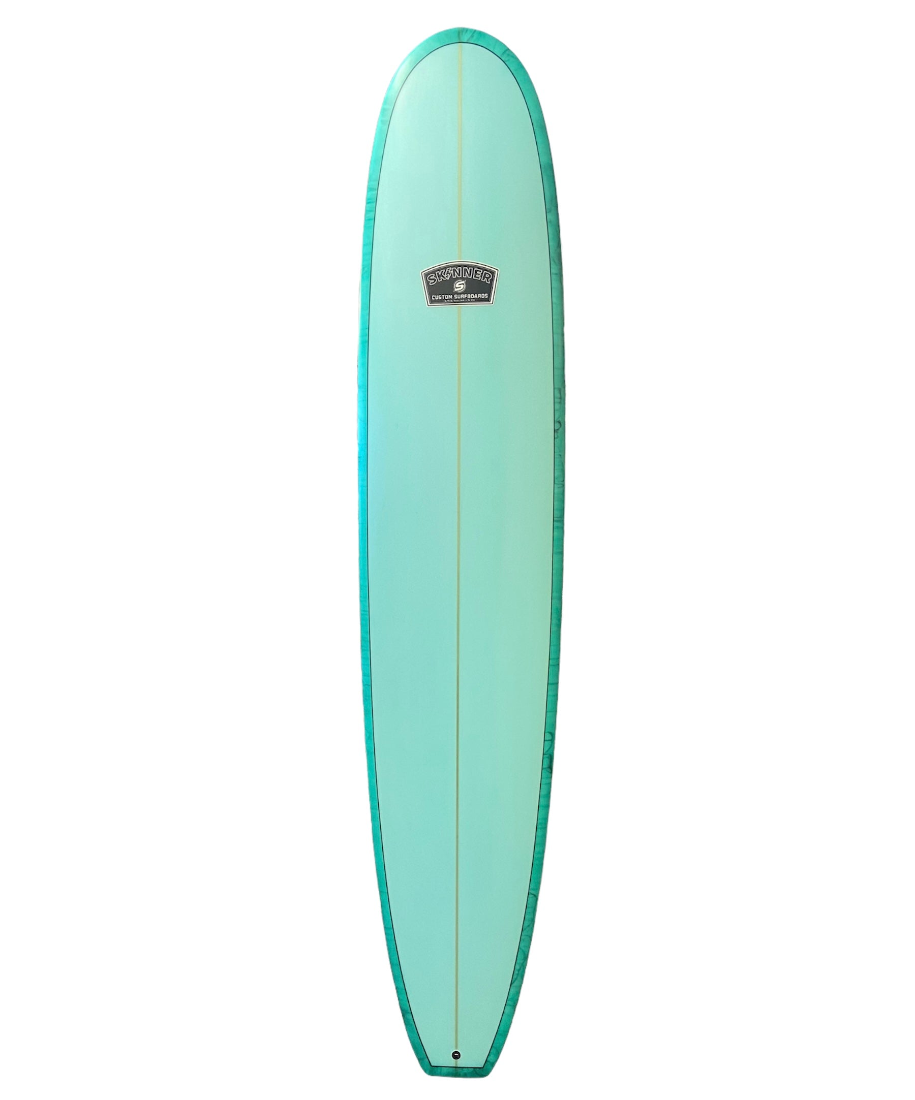 Skinner Surfboards 9'5 x 23.3 x 3.15" Poly Performance Log Noserider Longboard 78.6 Liters Surfboard