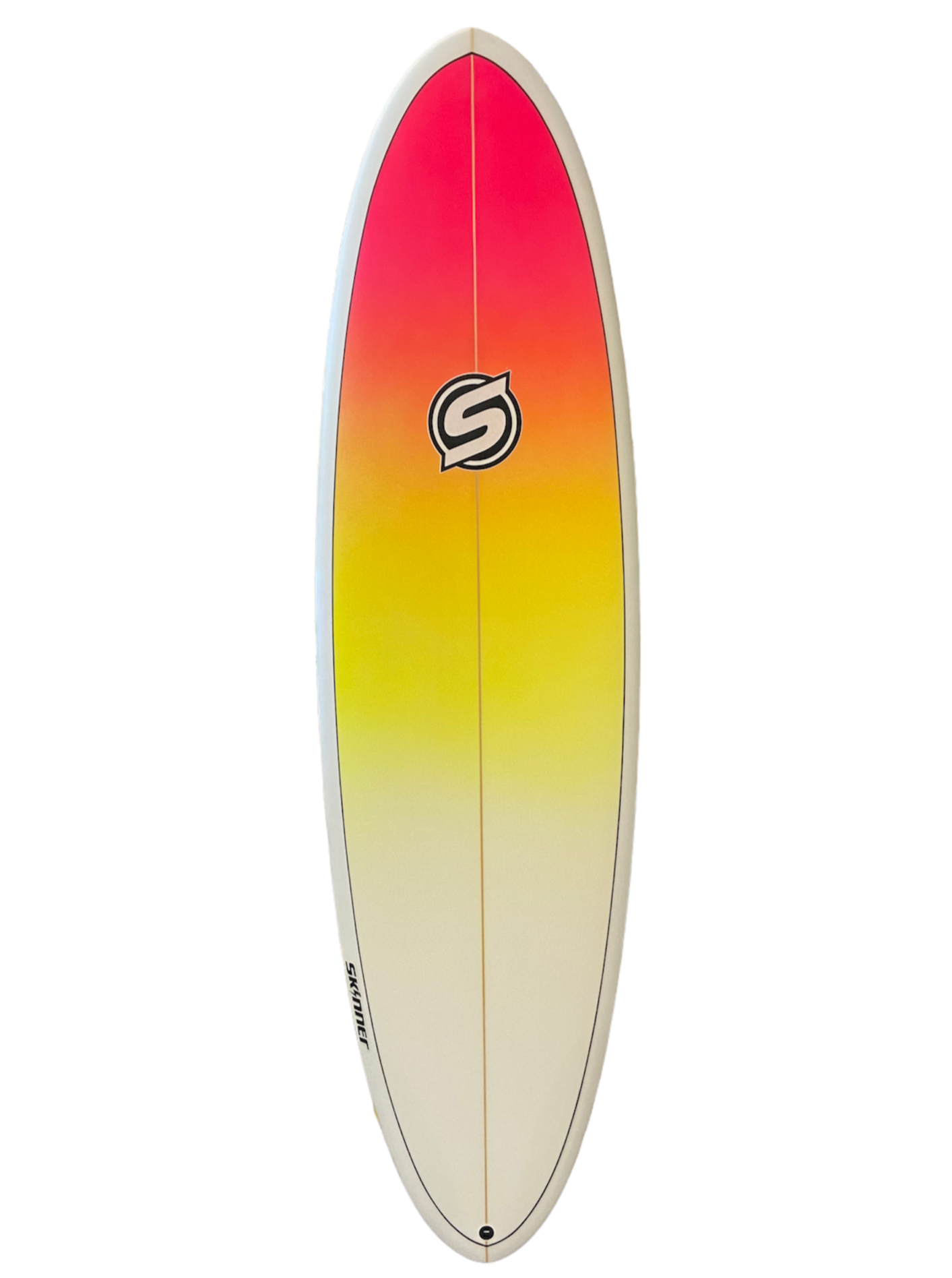 Skinner Surfboards 6'6" x 21.3 x 2.75" Poly Double Ender 5 FCS2 plugs 46L Surfboard