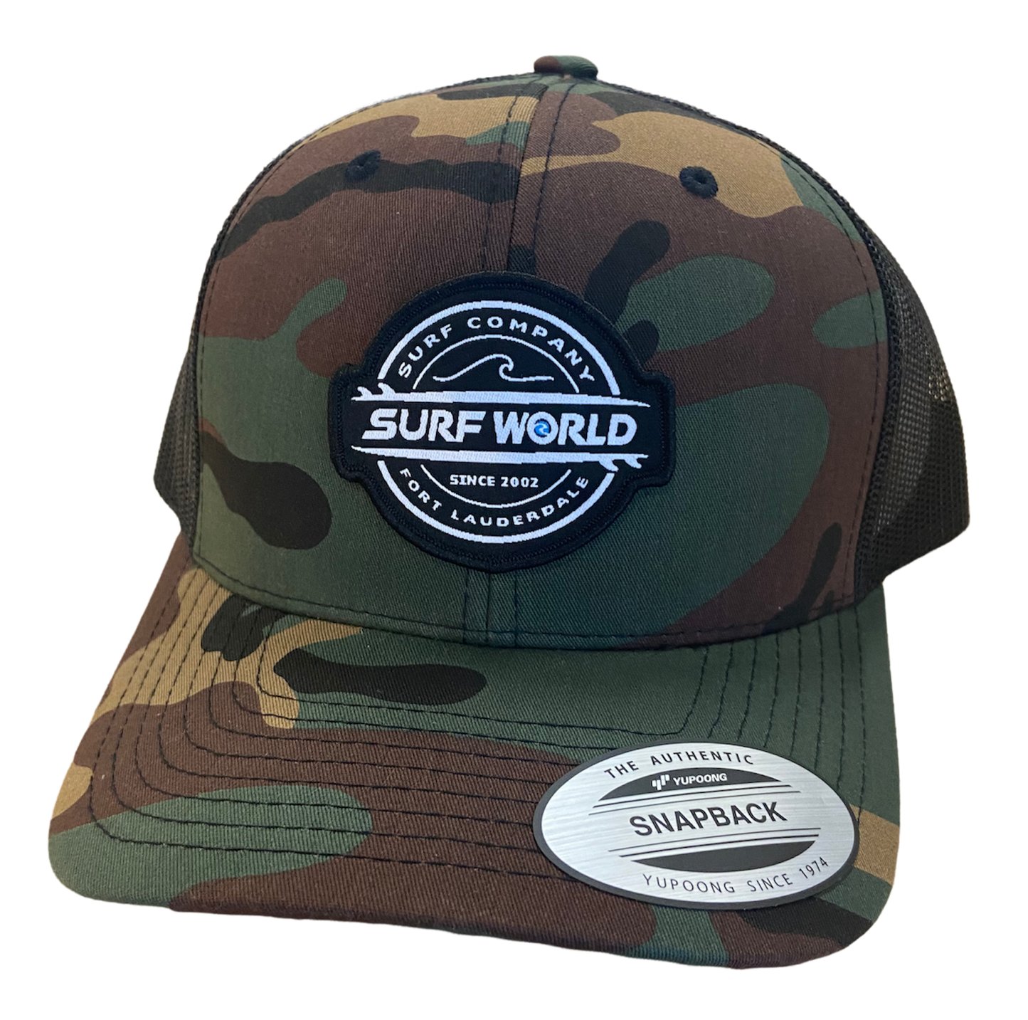 Surf World Double Boards Trucker Hat Mens Hat