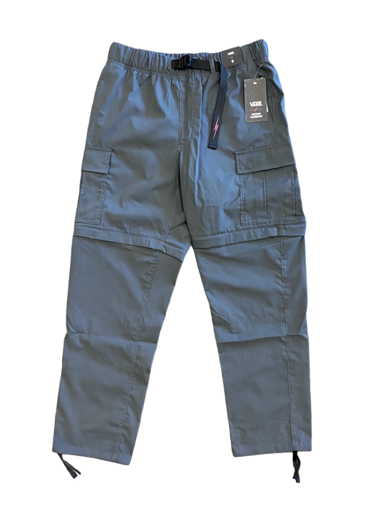 Vans Nathan Florence Cargo Zip Off Pants - Grey Mens Pants