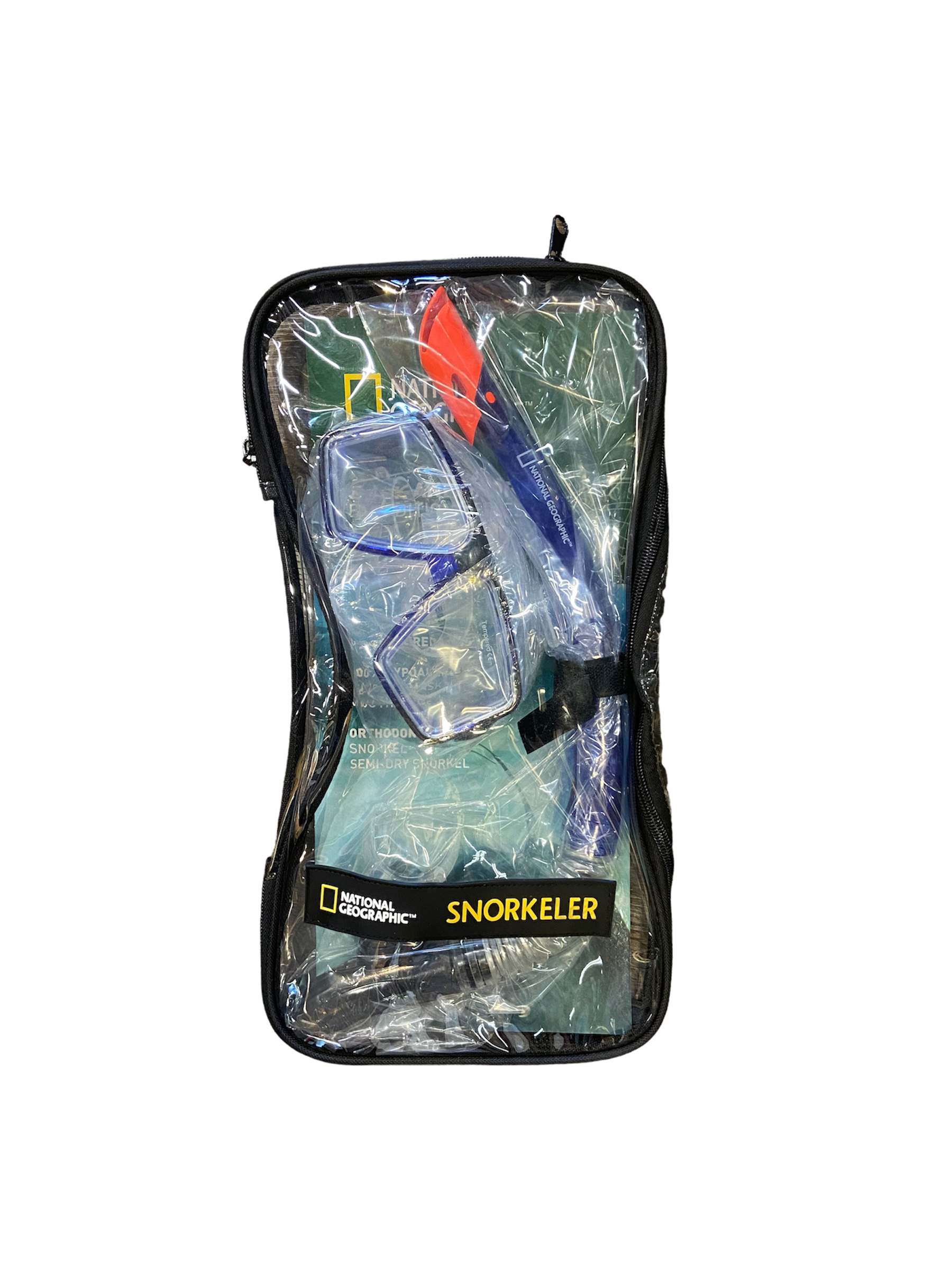 National Geographic Tunny 4 Snorkeling Mask and Snorkel Set snorkel
