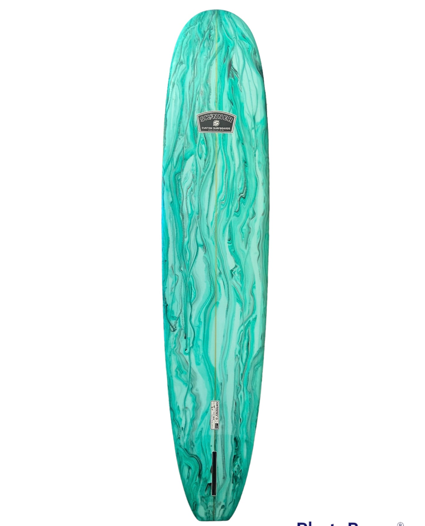 Skinner Surfboards 9'5 x 23.3 x 3.15" Poly Performance Log Noserider Longboard 78.6 Liters Surfboard