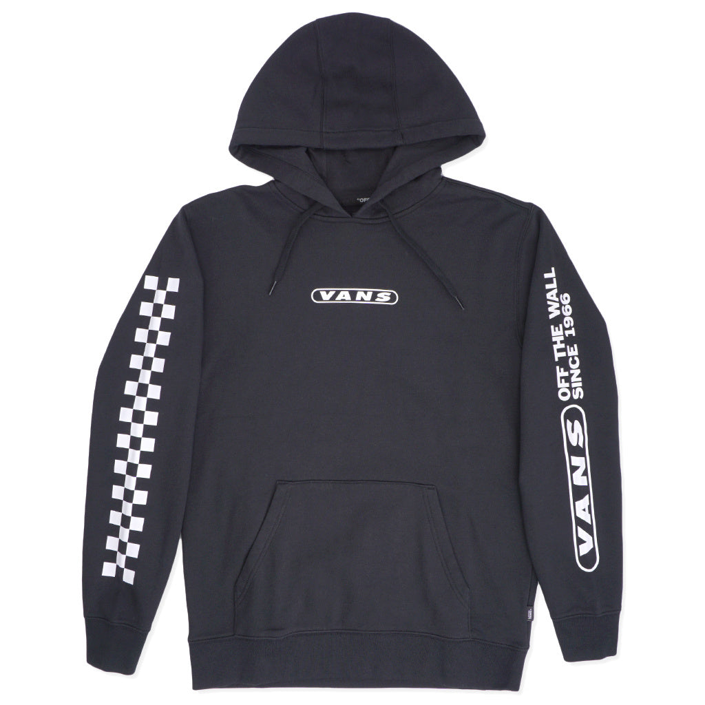 Vans Kaleidoscope Checker Hoodie- Black mens hoodie