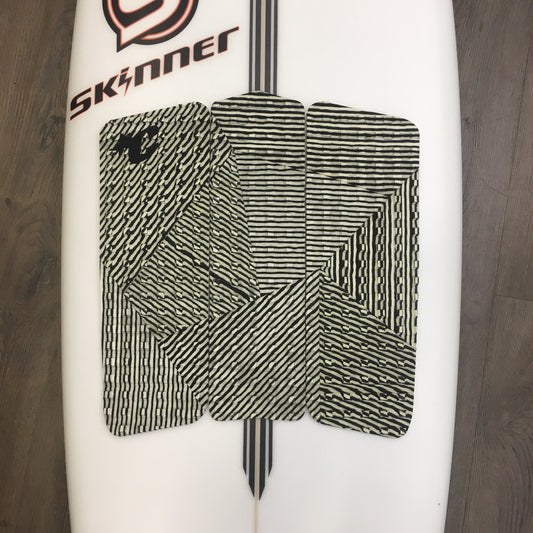 Creatures Of Leisure Front Deck Black White Traction Pad GFD00WHWC Traction Pad