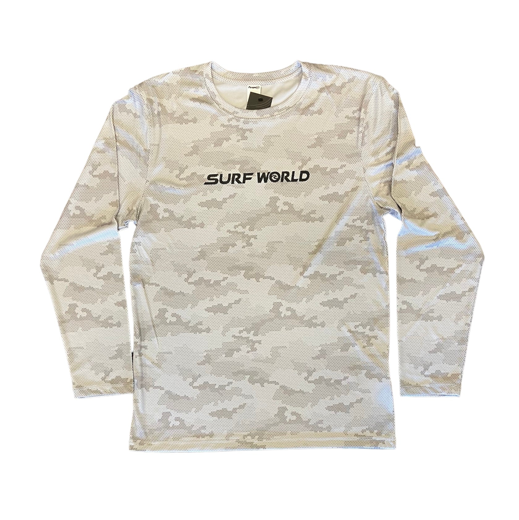 Surf World UV Longsleeve Sun Shirt UPF 50+ Digi Camo Rashguard Sun Protection