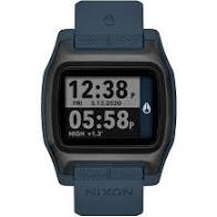 NIXON High Tide Watch 44mm- Black, Black/Red, Dark Slate Watch