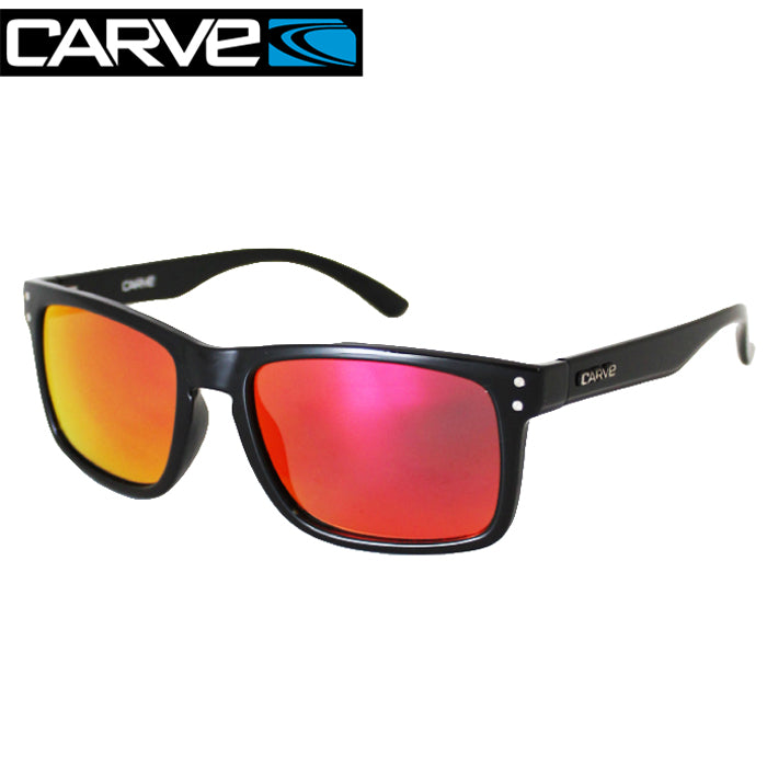 Carve Goblin Sunglasses - Ast Colors Polarized Sunglasses Black Fire