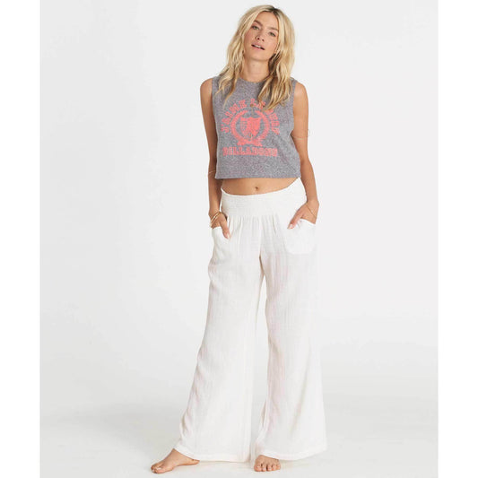 Billabong New Waves White Cap Women's Pants Womans Pants