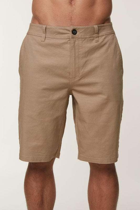 Oneill Jay Stretch Chino Shorts - Khaki Mens Shorts