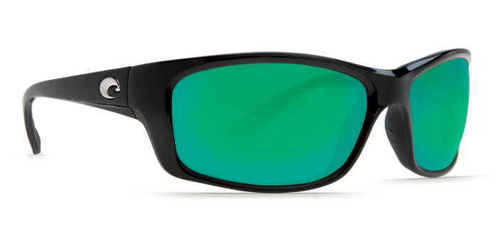 COSTA JOSE Black Green Mirror 580P POLARIZED Sunglasses Sunglasses