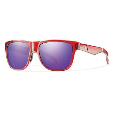 Smith Lowdown Crystal Red Purple lens sunglasses LDPCPRMCRD Sunglasses