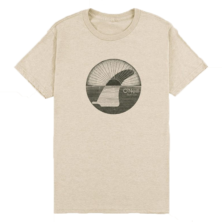 Oneill Laidback Tee - Oatmeal Heather Mens T Shirt