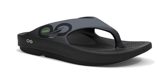 OOFOS Sport Graphite Men's Sandals - Graphite Mens Footwear