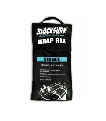 BlockSurf Wrap Rax Single Soft Surfboard Car Racks – SURF WORLD SURF SHOP
