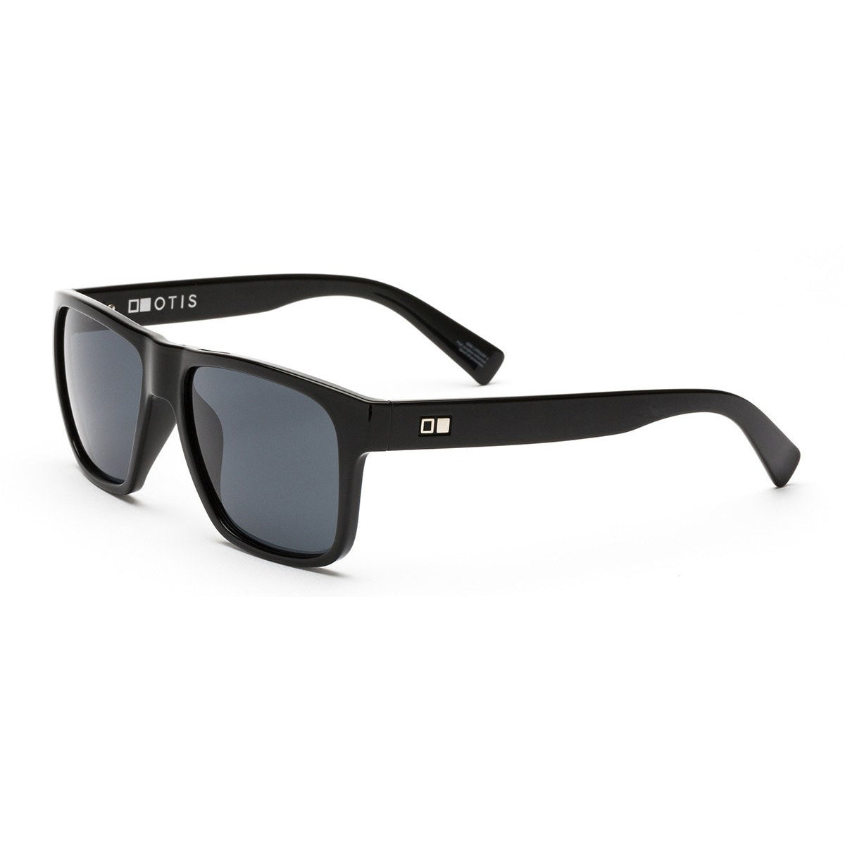 Otis Life On Mars Mineral Glass Sunglasses -Matte Black L.I.T Grey Polarized Sunglasses