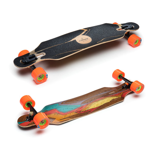 Loaded Icarus Skateboard Complete Flex 2 With Kegels Orangatang Wheels Longboard Skateboard