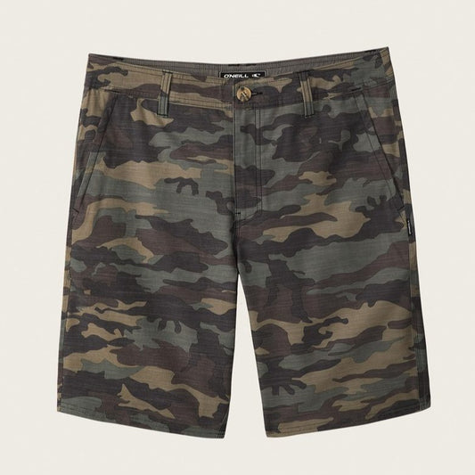 Oneill Locked Slub Men's Hybrid Shorts - Camo Mens Shorts