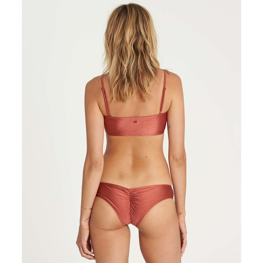 Billabong Love Bound Hawaii Lo Bikini Bottom - Sienna womens swimwear L