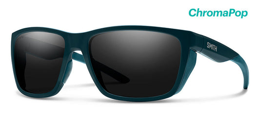 Smith Longfin ChromaPop Polarized Sunglasses - Matte Deep Forest Black Lenses Sunglasses