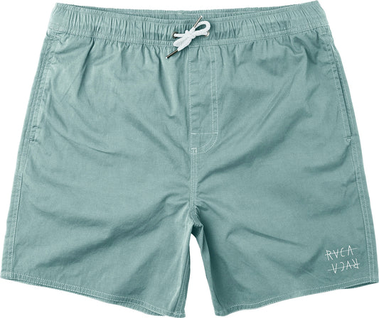RVCA Horton Elastic Trunk Hybrid Walkshort - Arona Blue Mens Shorts