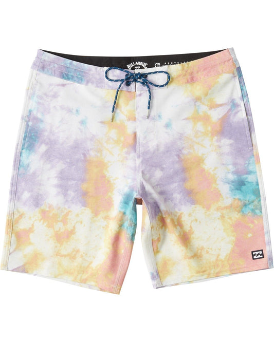 Billabong Save Sundays Lo Tides Boardshorts 19" - Tie Dye Mens Boardshorts