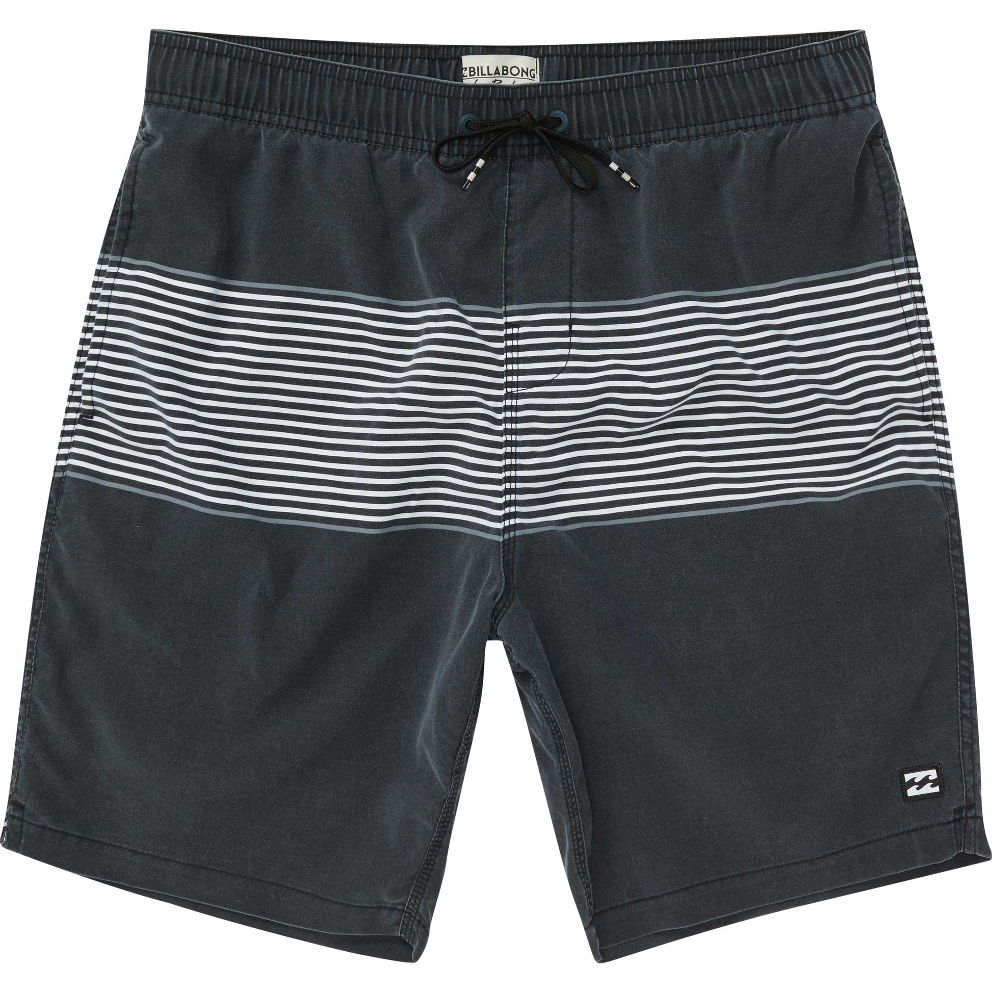 Billabong Tribong Layback Lo Tides Mens Bordshorts - Black Mens Boardshorts