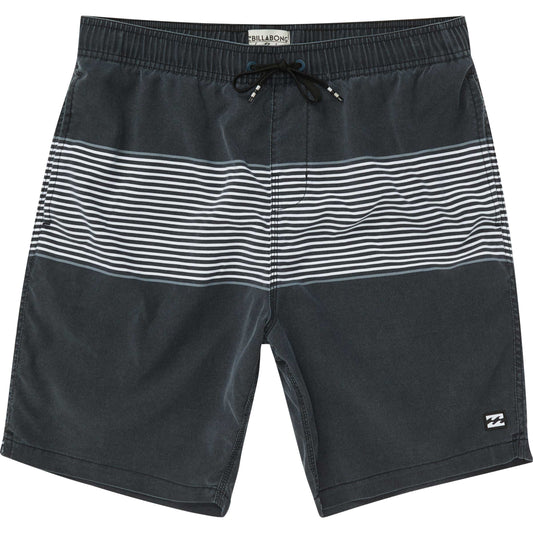 Billabong Tribong Layback Lo Tides Mens Bordshorts - Black Mens Boardshorts