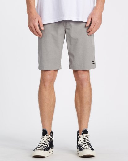 Billabong Crossfire Submersible Walkshort - Grey Mens Shorts