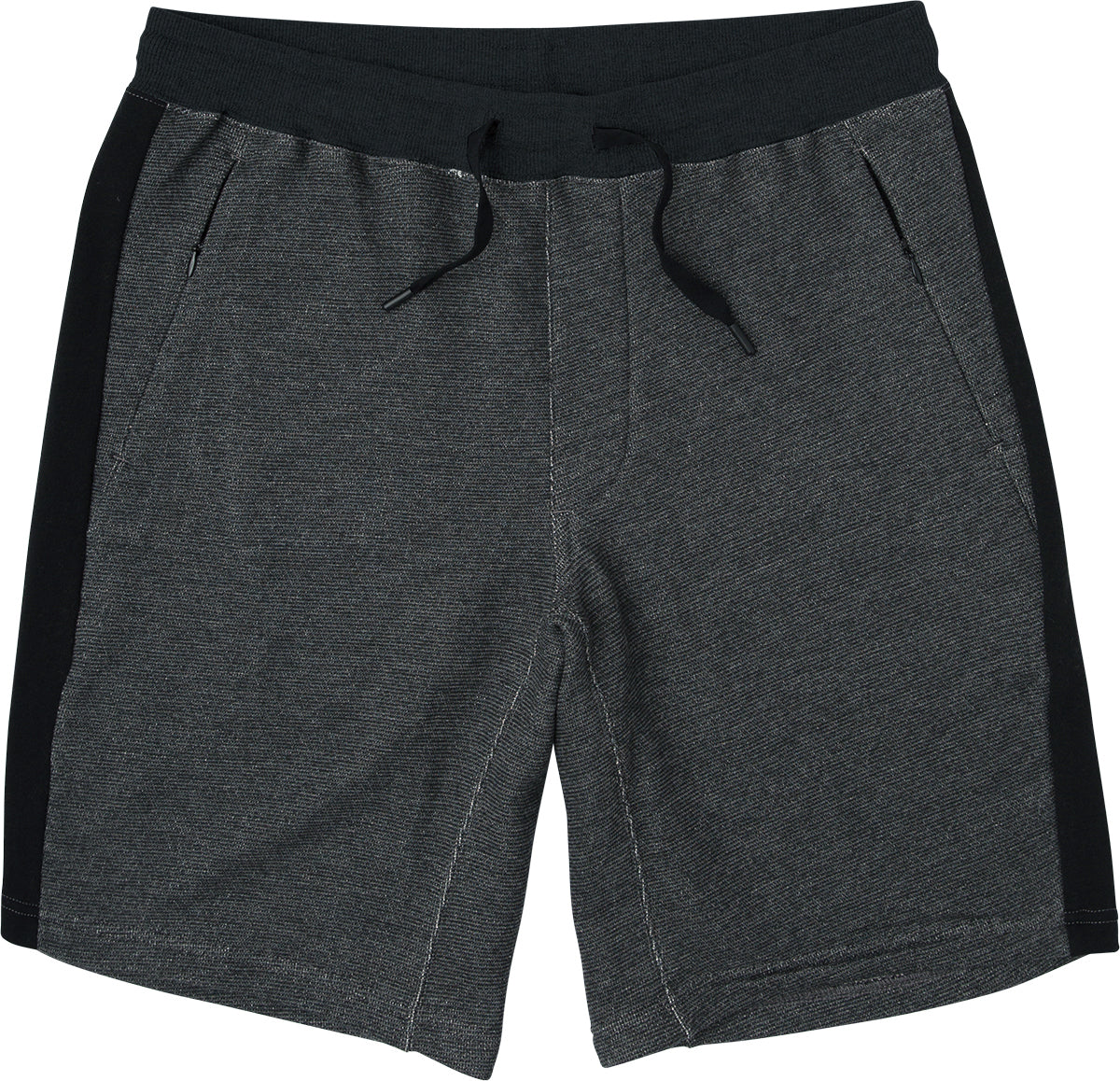 RVCA Permium Sweat Shorts - Pirate Black Mens Shorts