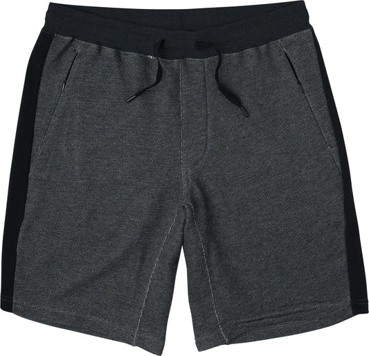 RVCA Permium Sweat Shorts - Pirate Black Mens Shorts