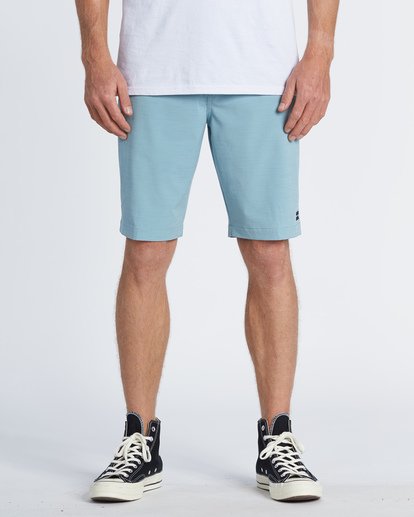 Billabong Save Crossfire Slub Submersible Walkshort - Seafoam Mens Shorts