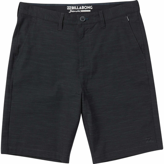Mens Crossfire x Slub Submersible Shorts - Black Mens Shorts