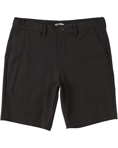 Billabong New Order Slub Submersible Walkshort - Black Mens Shorts